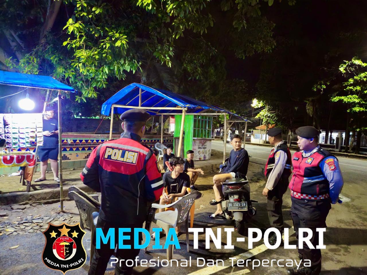 Wujudkan Kamtibmas Kondusif, Polres Lampung Tengah Gelar Apel Siaga dan Patroli KRYD