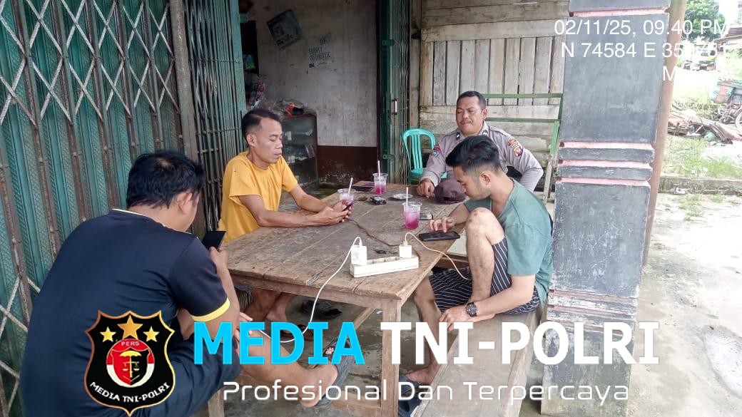 Cegah Aksi Pencurian, Polsek Meranti Gencarkan Patroli dan Imbauan Kamtibmas