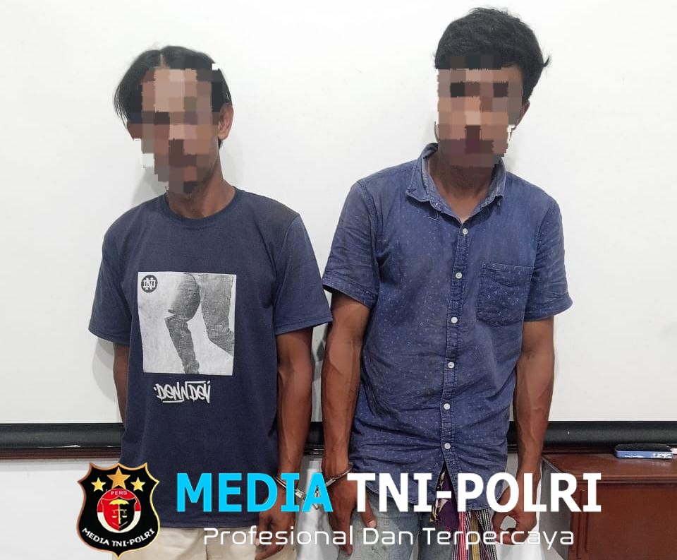 Sat Reskrim Polres Simalungun Ungkap Pencurian TBS di PTPN-4 Bah Jambi, Dua Pelaku Diamankan