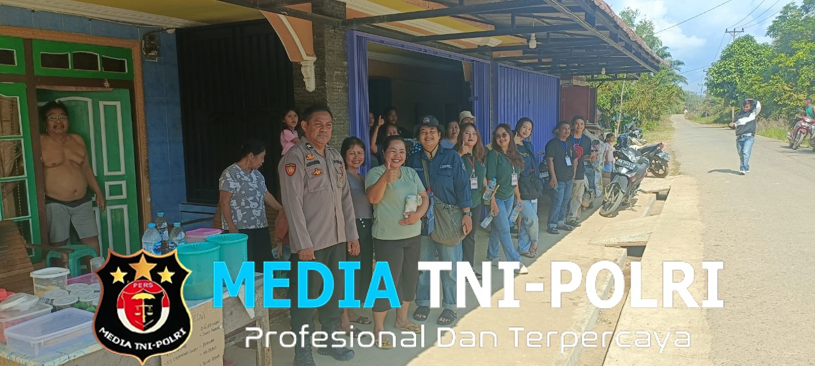 Lagi Ngumpul, Warga Sebangki Disambangi Polisi — Dapat Pesan Penting Ini!