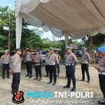 Polres Tulang Bawang Barat Amankan Kegiatan Pengukuhan Perpanjangan Masa Jabatan Badan Permusyawaratan Tiyuh dan Pelantikan Kepala Tiyuh Terpilih