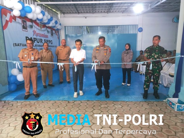 Danramil Simo Hadiri Peresmian Dapur Makanan Bergizi Gratis di Desa Talakbroto