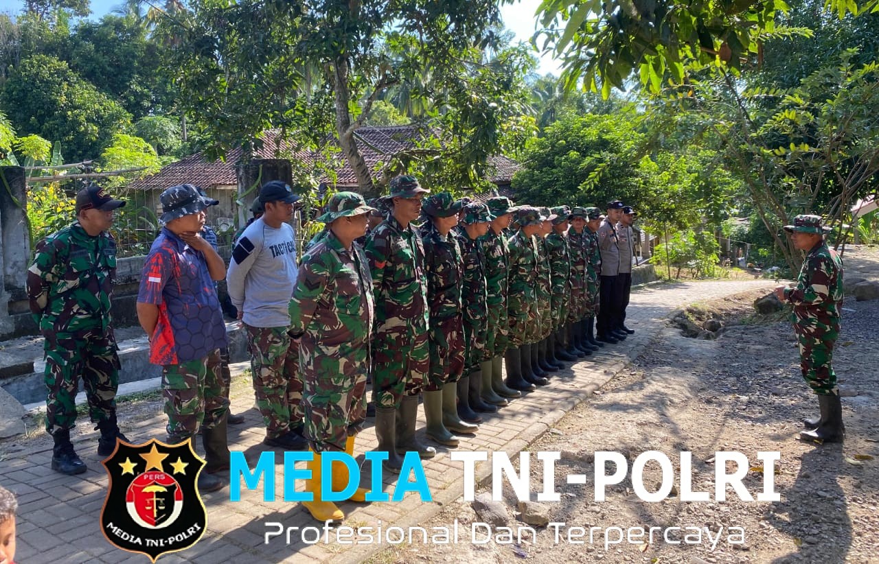 Satgas TMMD ke-126 Kodim 0601/Pandehlang Laksanakan Apel Pengecekan Kesehatan dan Evaluasi Sebelum Masuk ke Aktivitas Sektor Masing-Masing