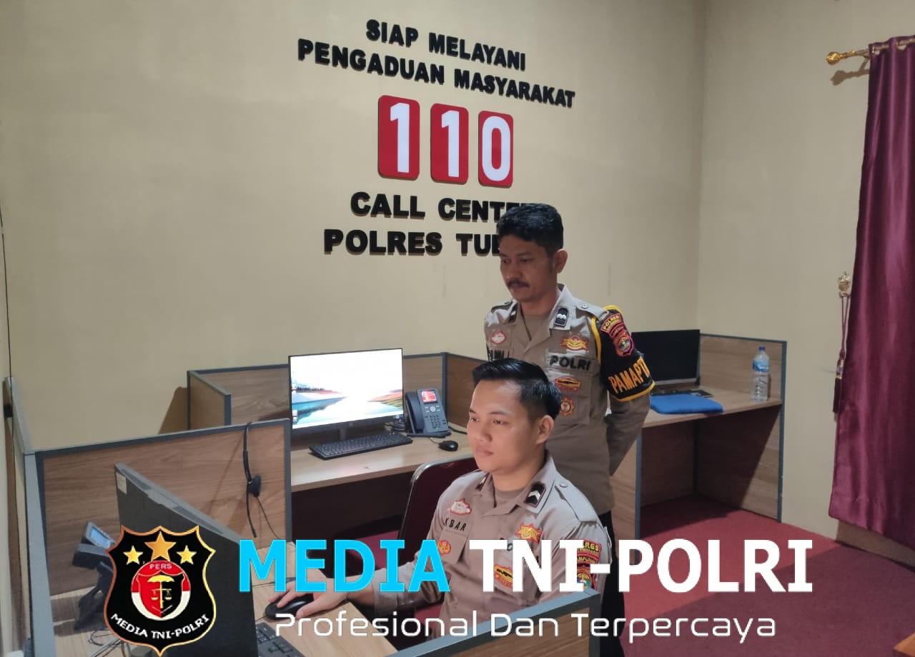 Pelayanan Call Center 110 Polres Tulang Bawang Barat Siap Layani Masyarakat