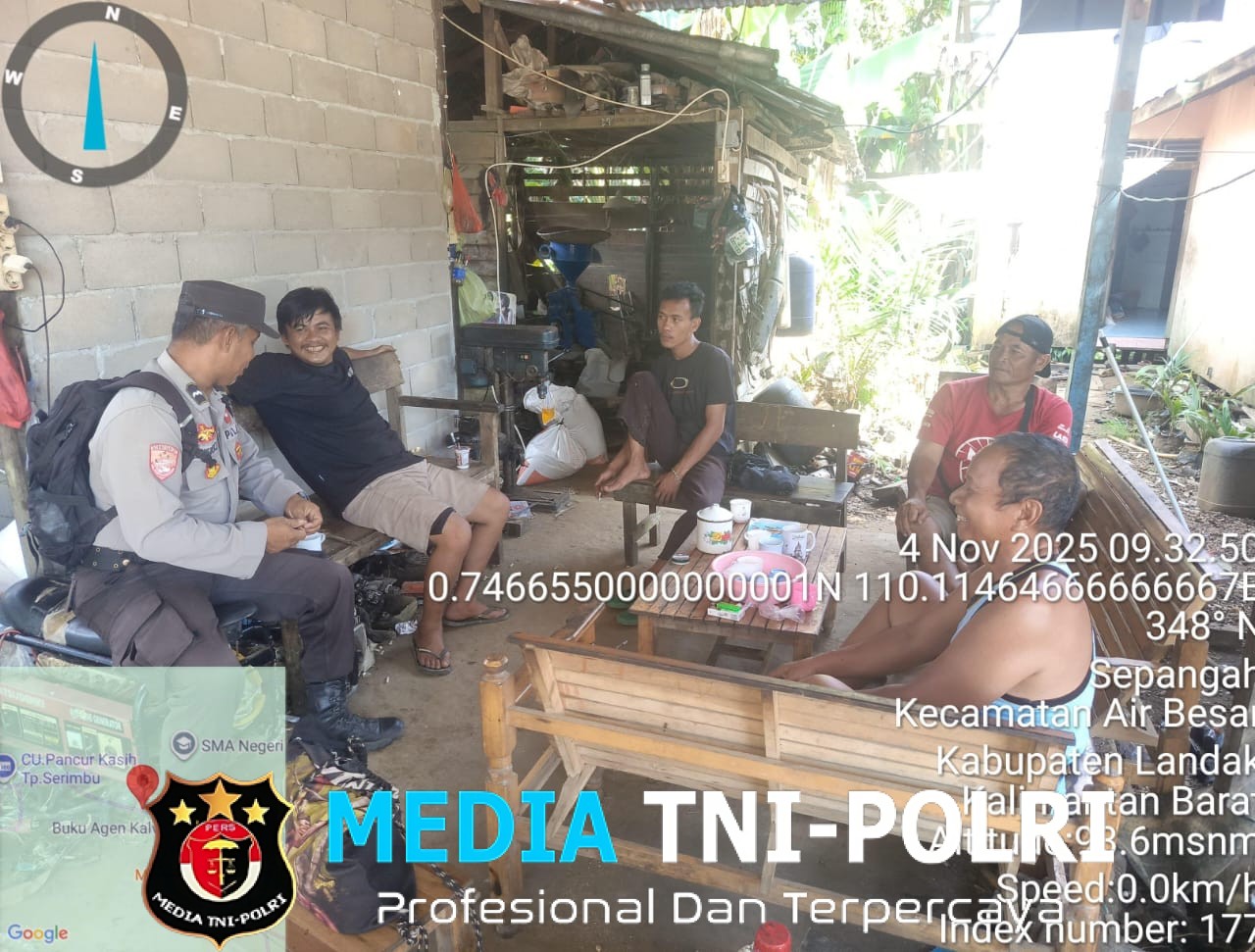 Jaga Stabilitas Kamtibmas, Polsek Air Besar Intensifkan Patroli Siang