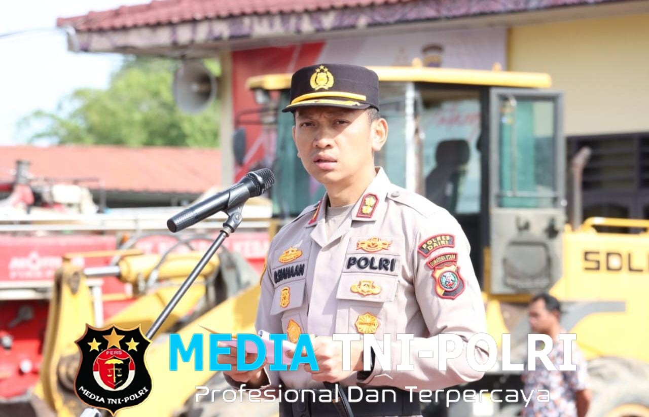 Polres Dairi Gelar Apel Kesiapan Tanggap Darurat Bencana Di Wilayah Kabupaten Dairi