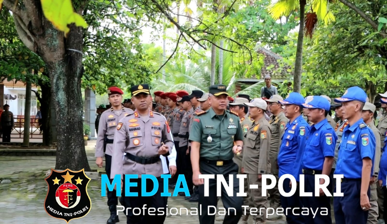 Polres Tanggamus Gelar Apel Siaga dan Simulasi Tanggap Bencana Hidrometeorologi