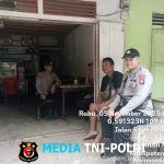 Patroli Siang Polsek Menyuke Memerikan Imbauan Kamtibmas Kepada Warga Yang Lagi Santai