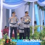 Diiringi Rintik Hujan, Irjen Helmy Santika Serahkan Pataka Polda Lampung “Wira Bhakti Ruwa Jurai”