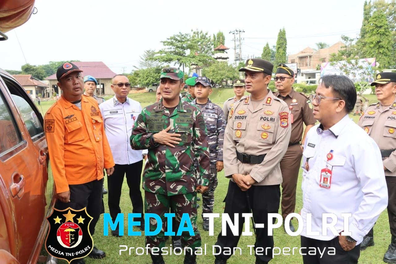 Tanggap Darurat Bencana Alam, Polres Lampung Utara Gelar Apel Siaga