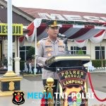 Polres Mesuji Bersama Forkopimda Gelar Apel Kesiapan Tanggap Darurat Bencana Hirometeorologi