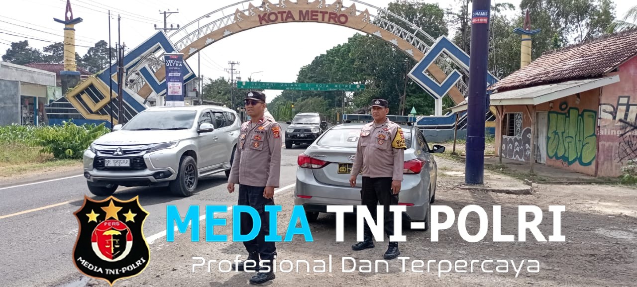 Cegah Aksi Kriminalitas, Polsek Trimurjo Intensifkan Patroli di Perbatasan dan Jalur Lintas