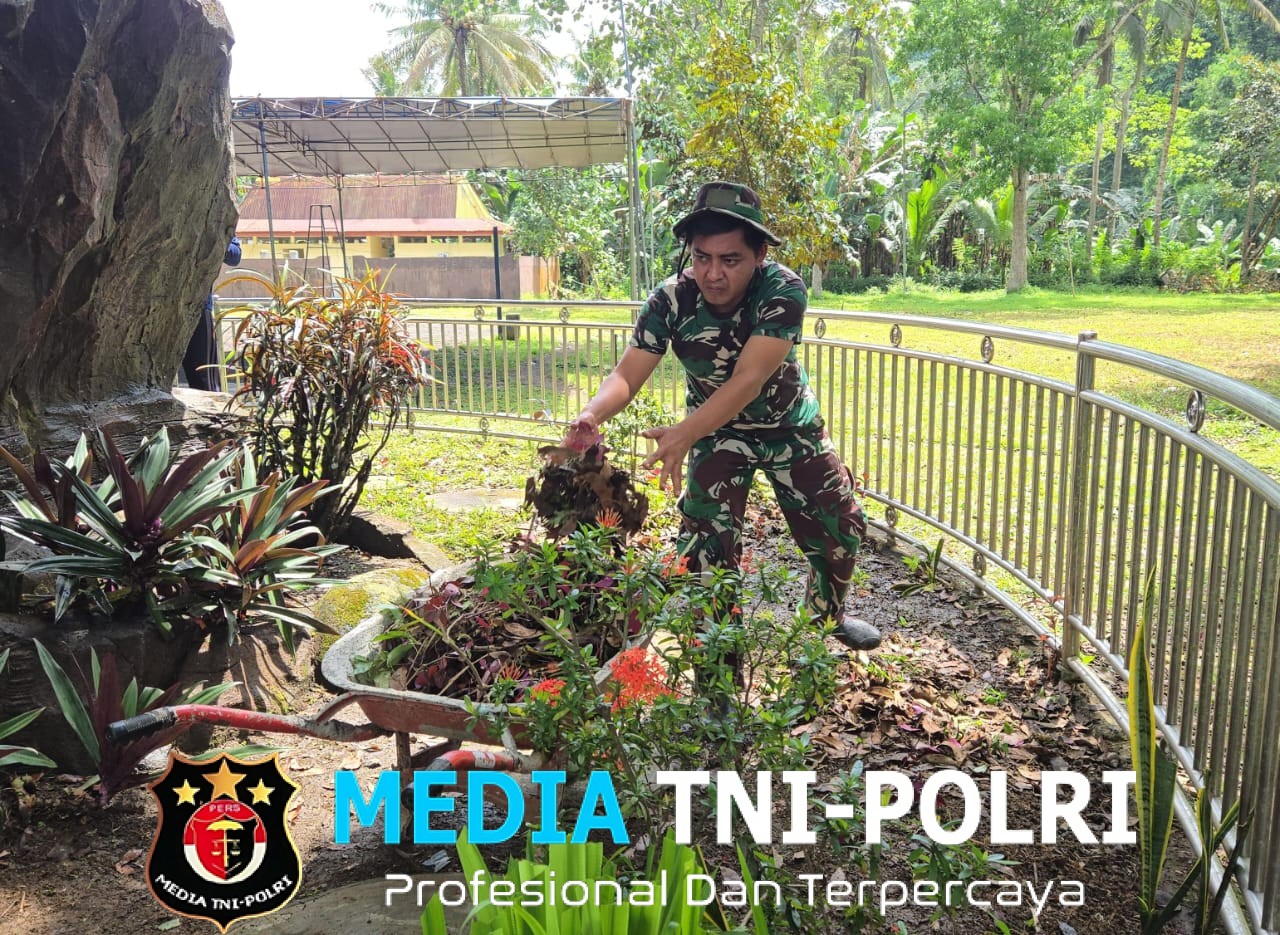 Menjelang Penutupan TMMD ke-126, Satgas Kodim 0818 dan Warga Lebakharjo Gelar Karya Bhakti Penuh Semangat Gotong Royong