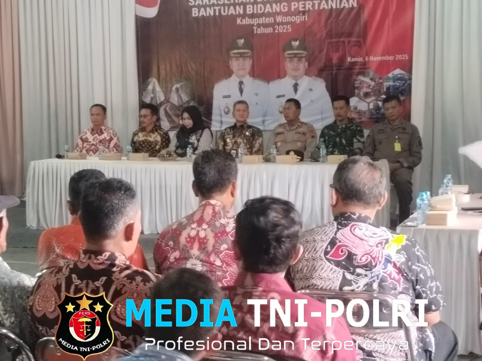 Polres Wonogiri Dukung Peningkatan Ketahanan Pangan Lewat Pengamanan Serasehan Pertanian di Slogohimo