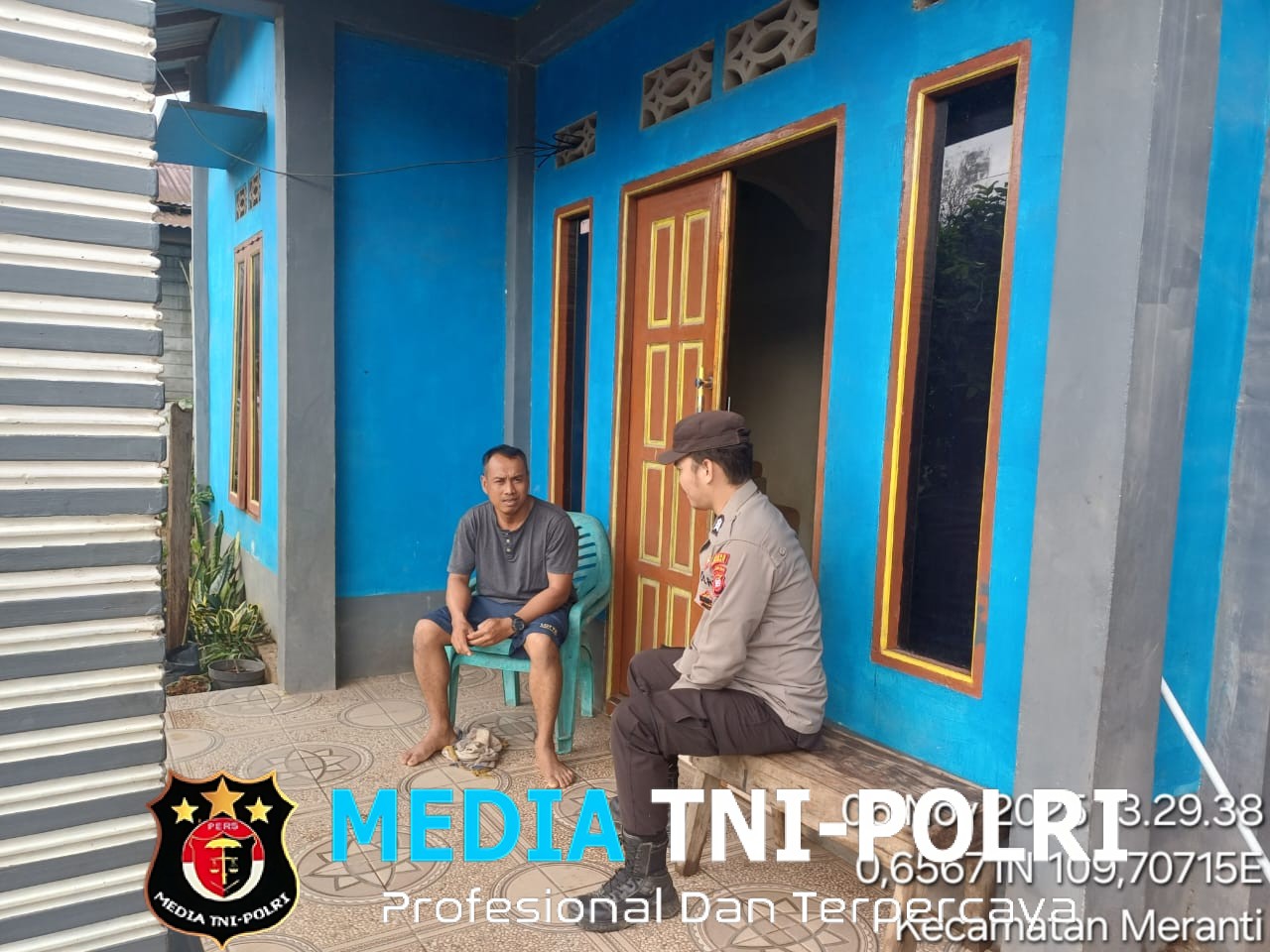 Polisi Menyapa Warga Sambang Rumah Bangun Kedekatan dan Kepercayaan