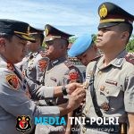 Kapolres Mesuji Pimpin Upacara Serah Terima Jabatan dan Pisah Sambut Pejabat Baru