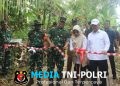 Pemotongan Pita Tandai Peresmian Jalan TMMD ke-126, Wujud Sinergi TNI dan Pemerintah untuk Kesejahteraan Rakyat