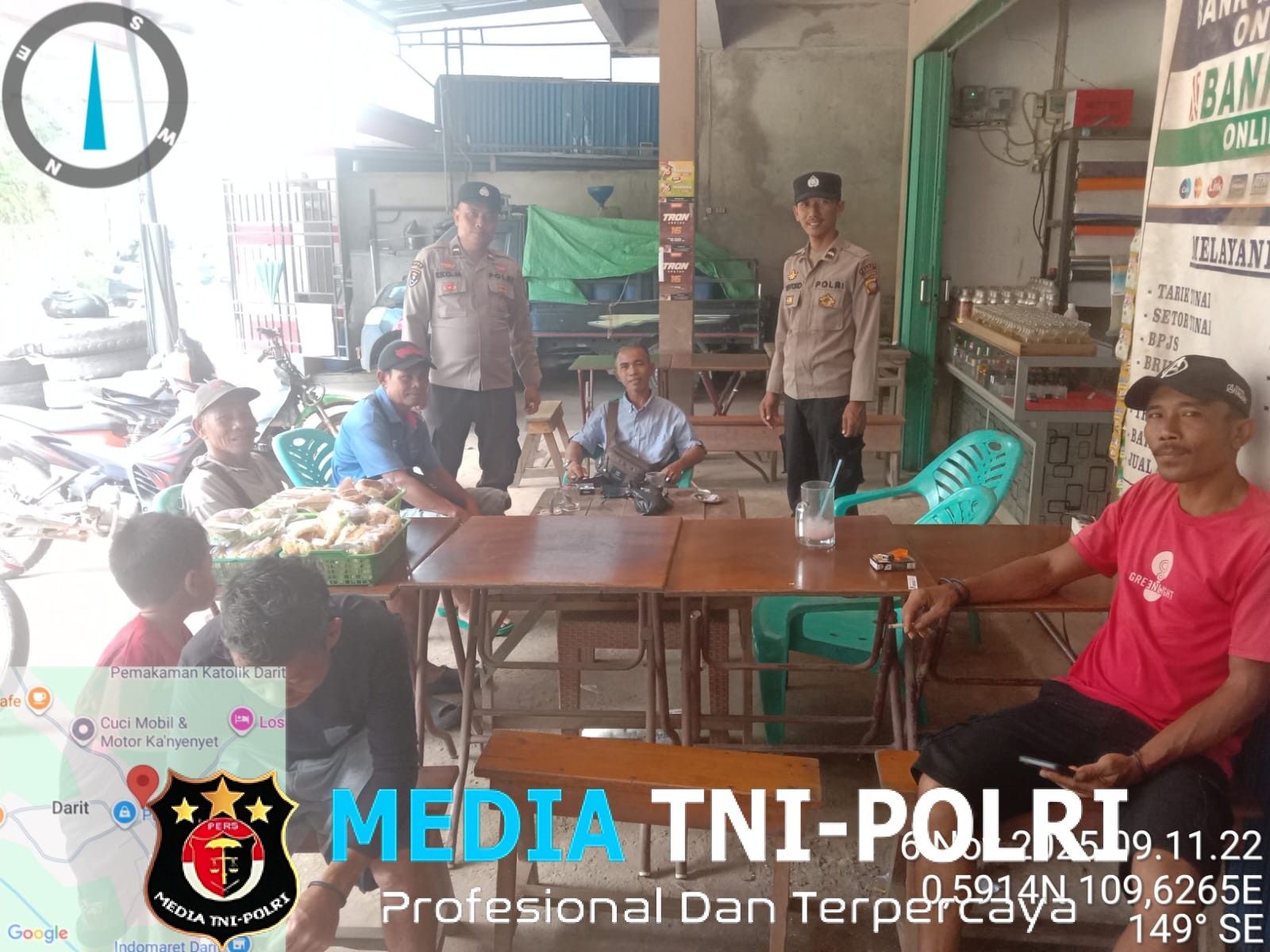 Samapta Polsek Menyuke Laksanakan Patroli Siang Hari