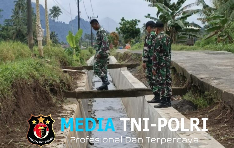 Haru di Lebakharjo, Pembangunan Irigasi TMMD 126 Resmi Selesai