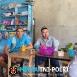 Patroli Siang, Polsek Meranti Sambangi Warga dan Imbau Tingkatkan Kewaspadaan