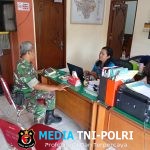 Aptitude Data Teritorial, Babinsa Kratonan Datangi Kelurahan Untuk Puldatater