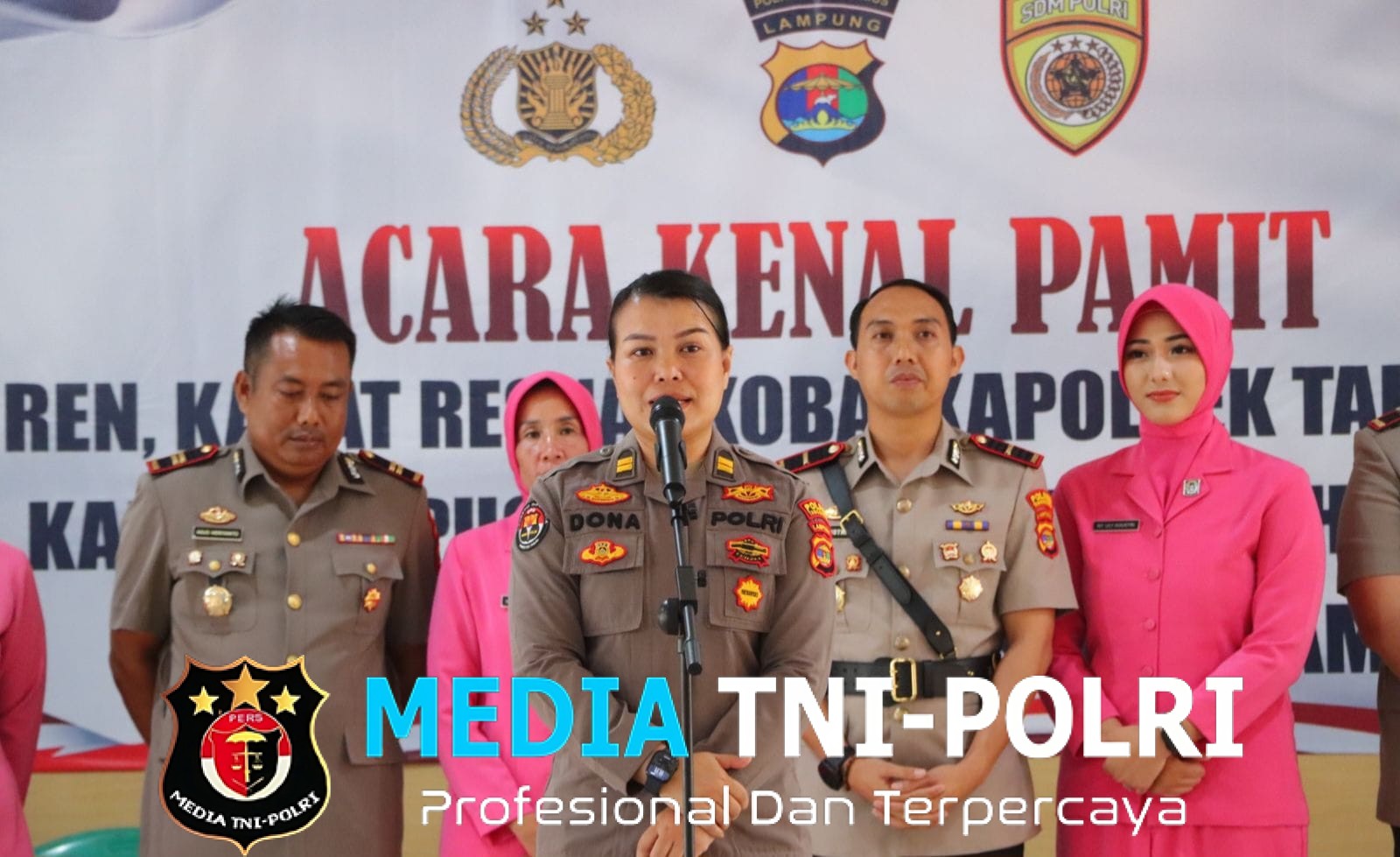Polwan Asal Reskrim Jabat Kasi Humas Polres Tanggamus, Ini Sosoknya!