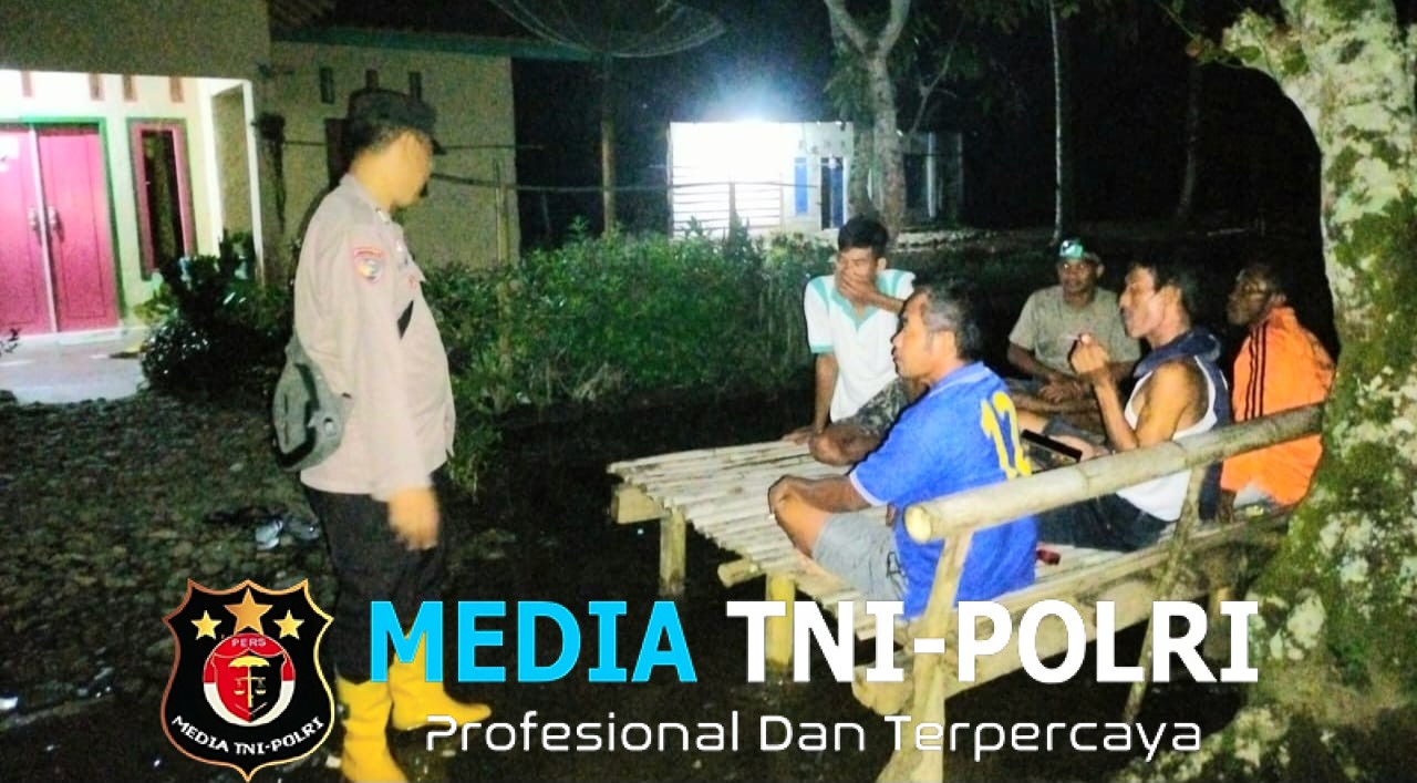 Polsek Pematang Sawa Identifikasi Banjir Rob, Air Laut Sempat Menggenang di Tiga Pekon