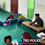 Satgas Yonif 751/VJS Bina Iman Anak Perbatasan lewat Kegiatan Mengaji di Masjid An-Nur Oksibil