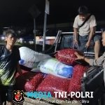 Sambangi Pedagang Pada Saat Patroli Malam, Polsek Menjalin Tingkatkan Keamanan Lingkungan