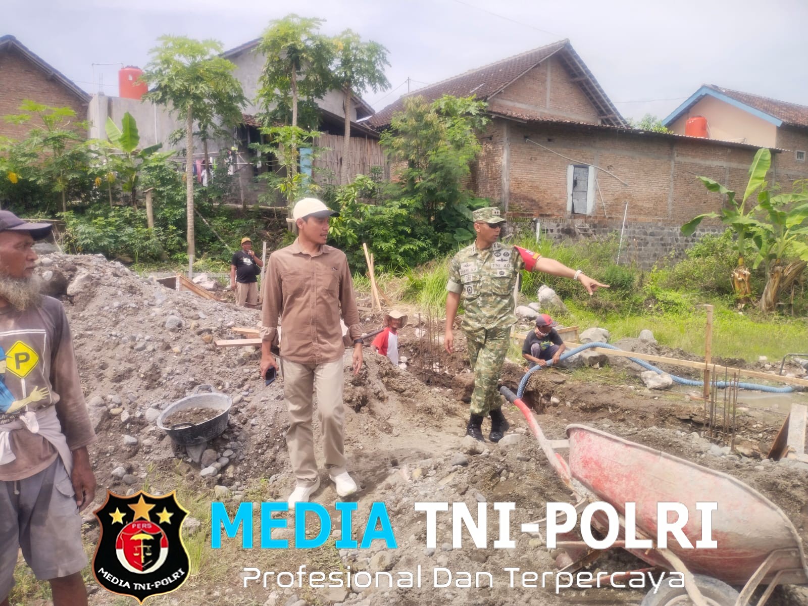 Dandim 0724/Boyolali Tinjau Lokasi Pembangunan Koperasi Desa Merah Putih Wujudkan Kemandirian Ekonomi Rakyat