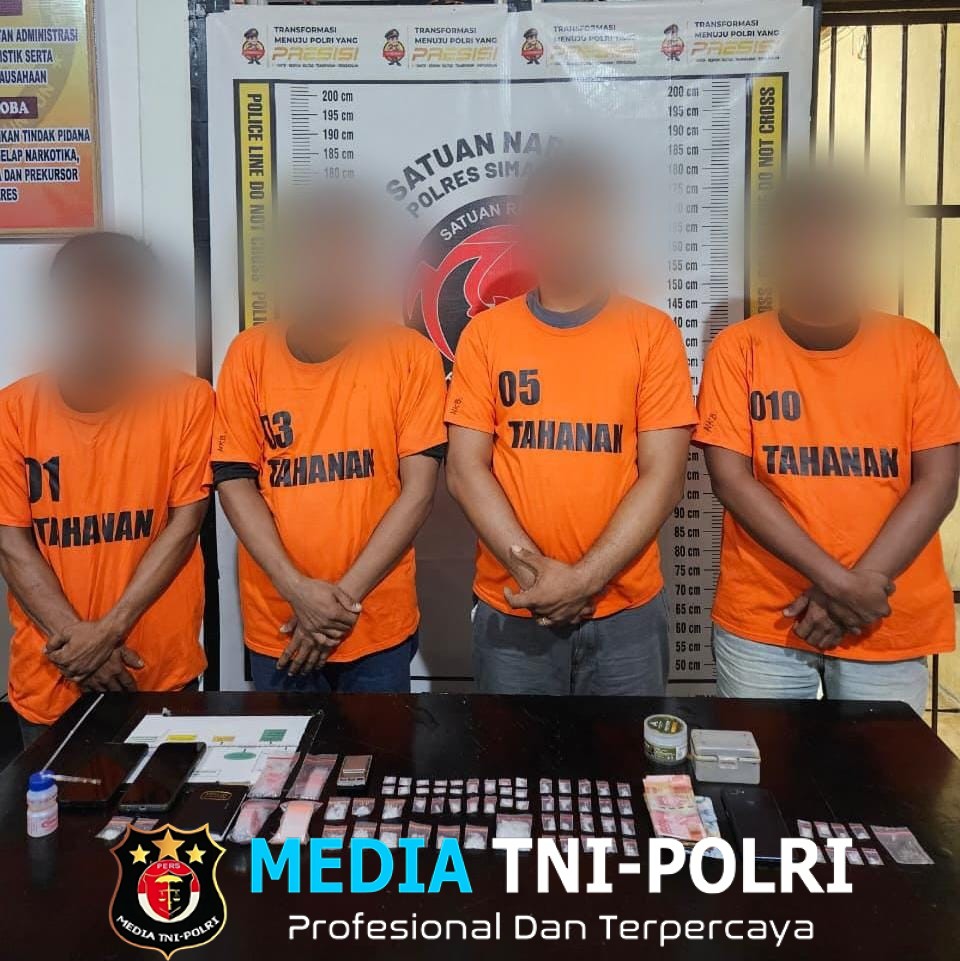 Tanpa Rasa Penyesalan! Sat Narkoba Polres Simalungun Bungkus Bandar Sabu 37,29 Gram, Pedomani Asta Cita Presiden Prabowo