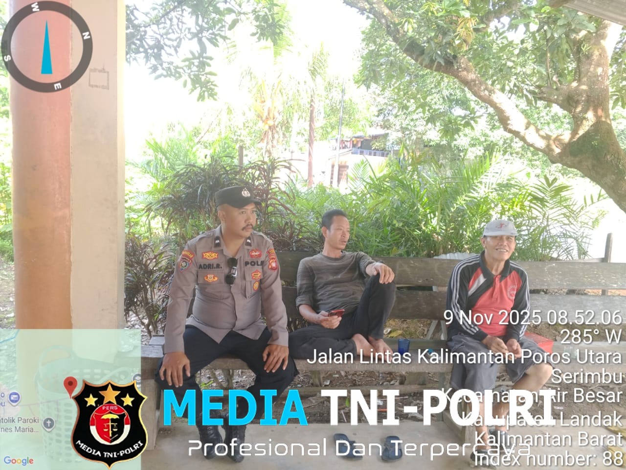 Polsek Air Besar Proaktif Jaga Kamtibmas melalui Patroli Menyentuh Masyarakat