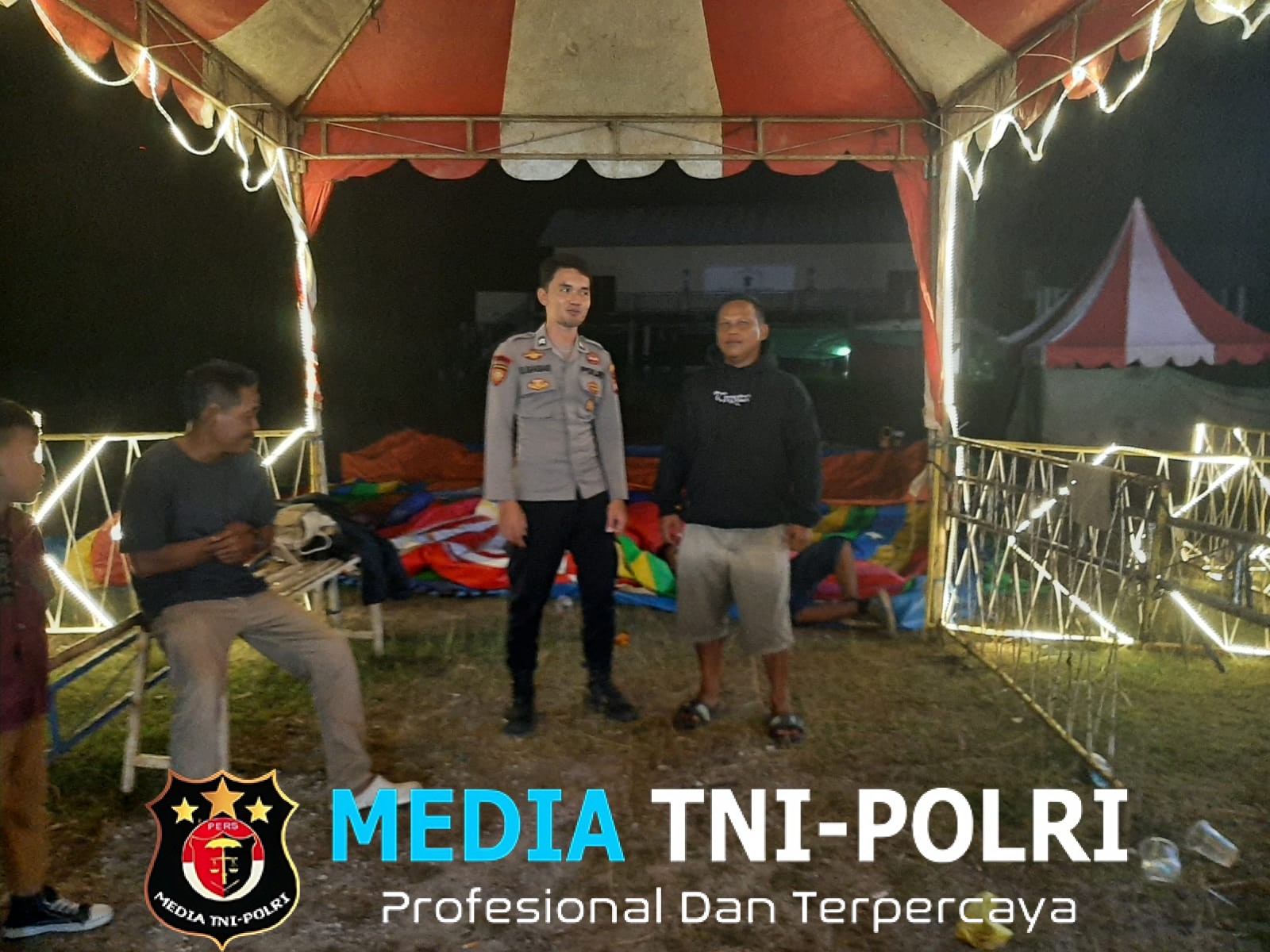 Jaga Kamtibmas, Polisi Sisir Titik Rawan Kejahatan di Mandor