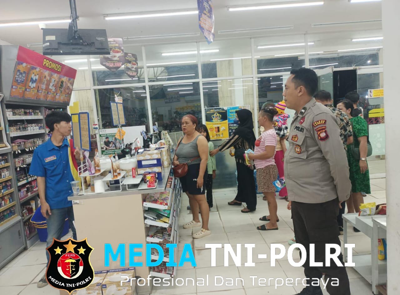 Pantau Situasi, Polsek Menjalin Rutinkan Giat Patroli Malam