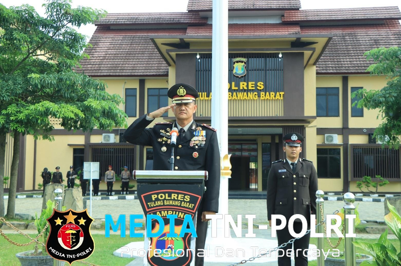 Polres Tulang Bawang Barat Gelar Upacara Peringatan Hari Pahlawan ke- 80 Tahun 2025