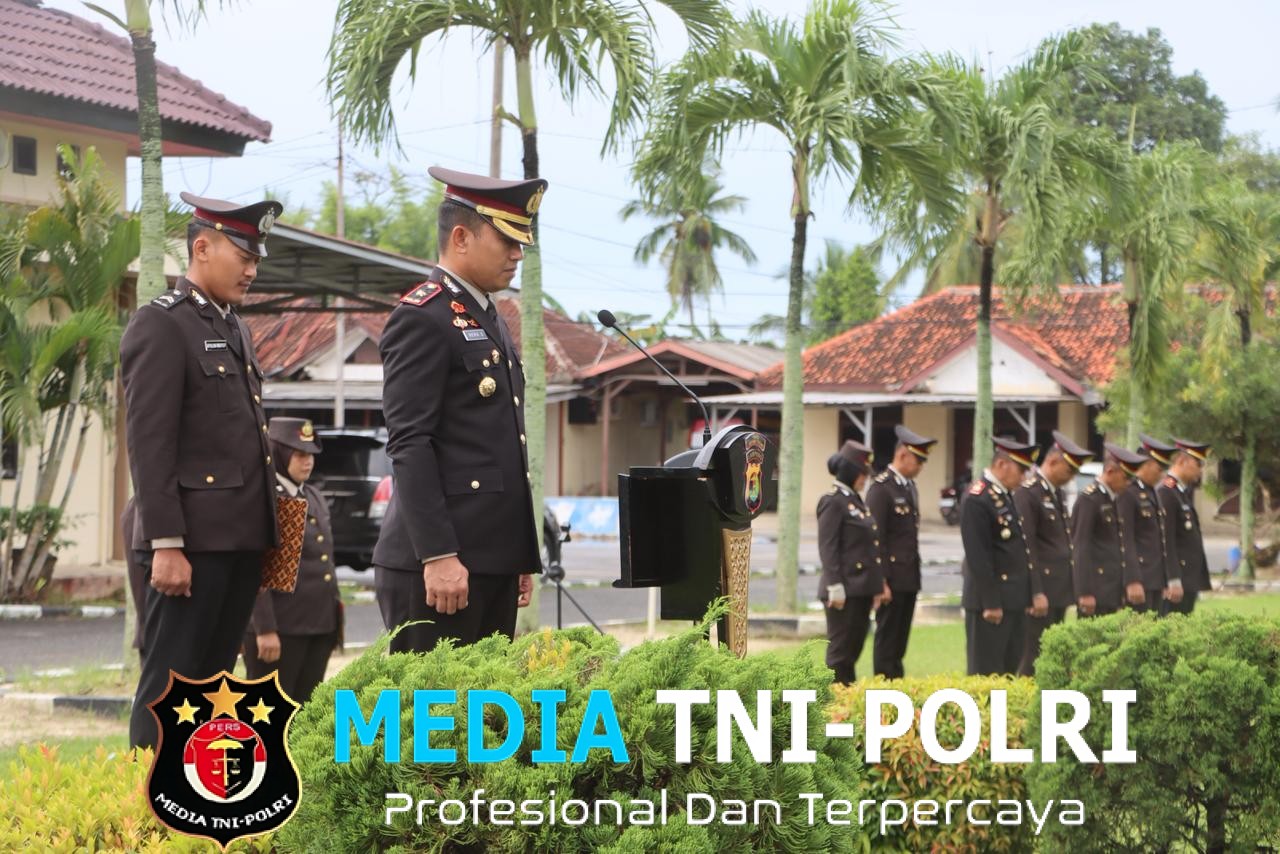 Polres Lampung Tengah Gelar Upacara Peringatan Hari Pahlawan 2025  Teladani Semangat Pengorbanan untuk Bangsa
