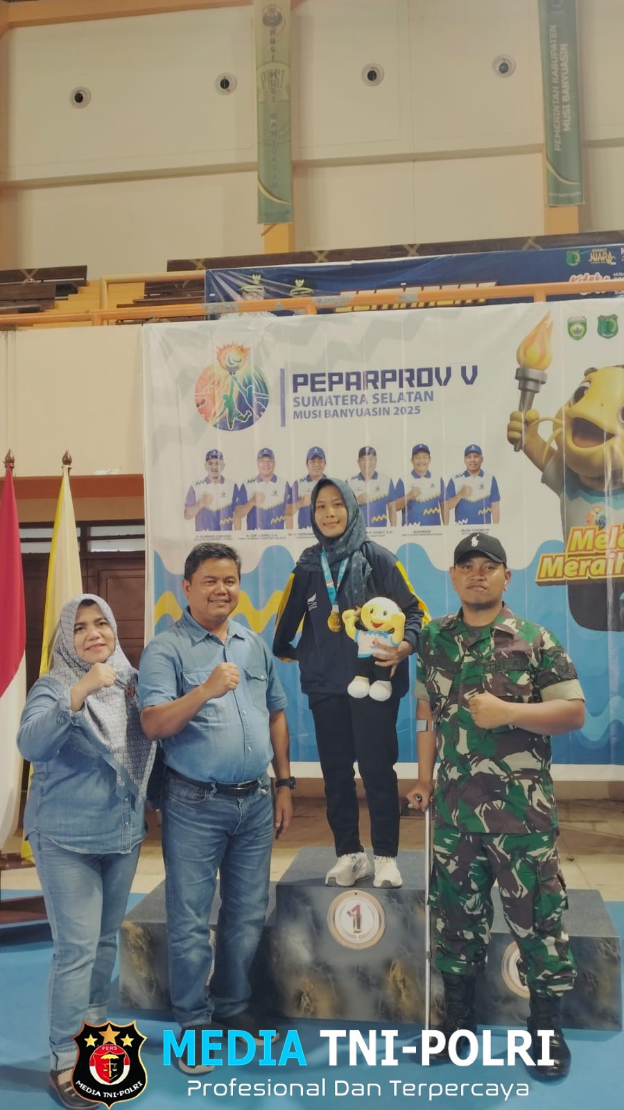 Dandim 0402/OKI-OI Beri Apresiasi kepada Pratu Ari Agus Palopi atas Prestasinya di Ajang Pepaprov V Sumsel