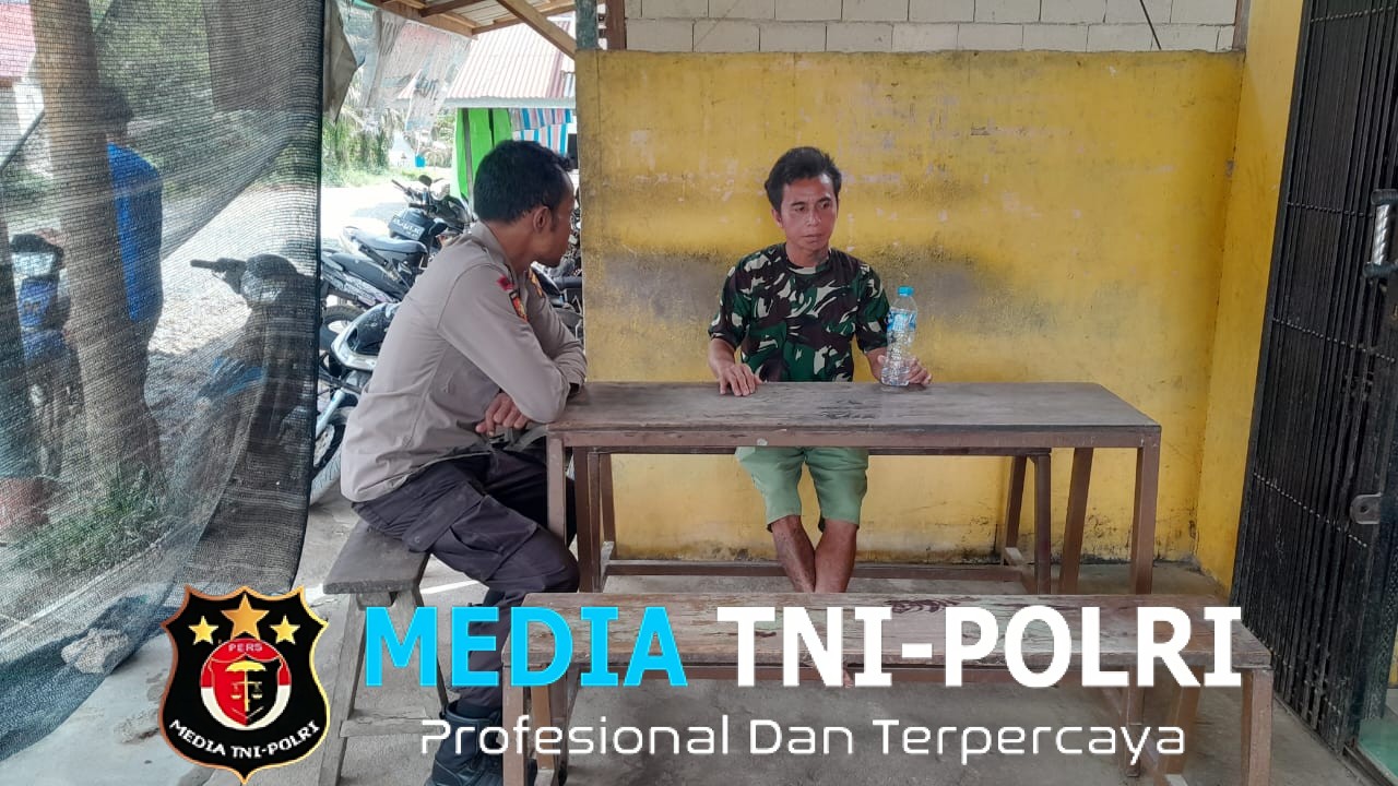 Sambang Warga Sambil Berpatroli, Polsek Sebangki Prioritaskan Pencegahan Dini