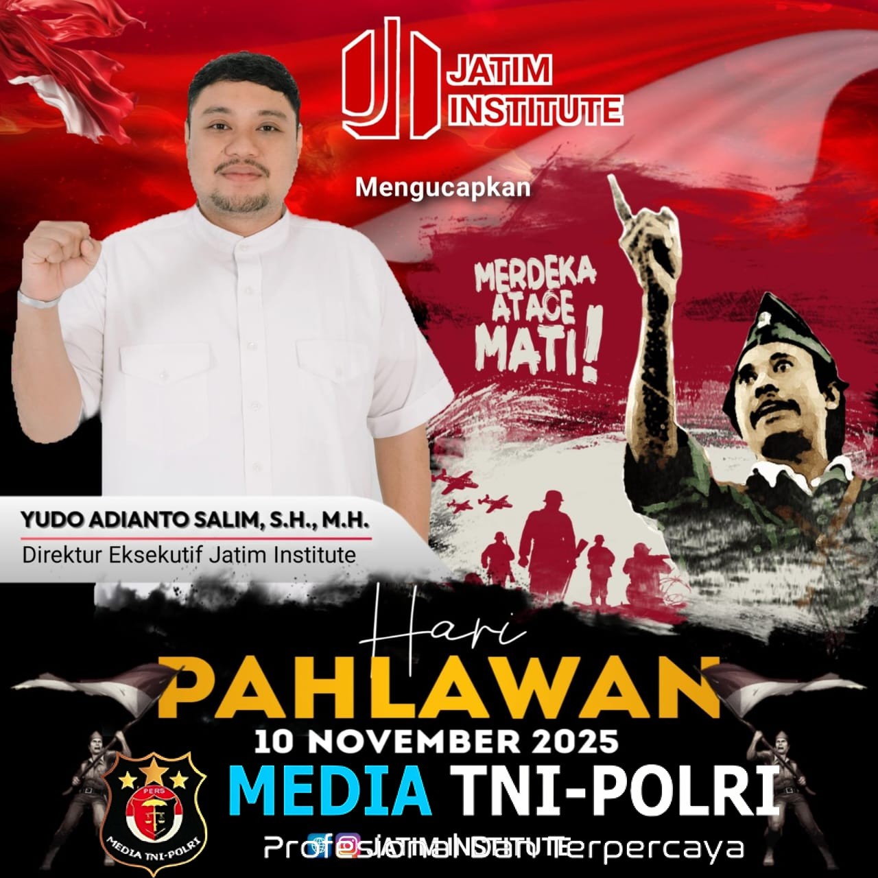 Tiga tokoh asal Jawa Timur resmi dianugerahi gelar Pahlawan Nasional, Jatim Institute Semoga Menginspirasi Anak Muda