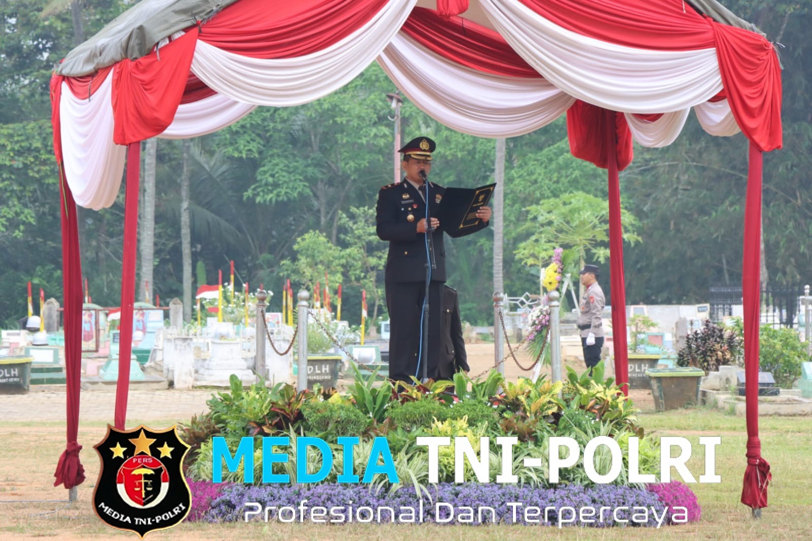 Peringatan Hari Pahlawan, Wakapolres Pringsewu Ajak Teladani Semangat Juang Para Pahlawan