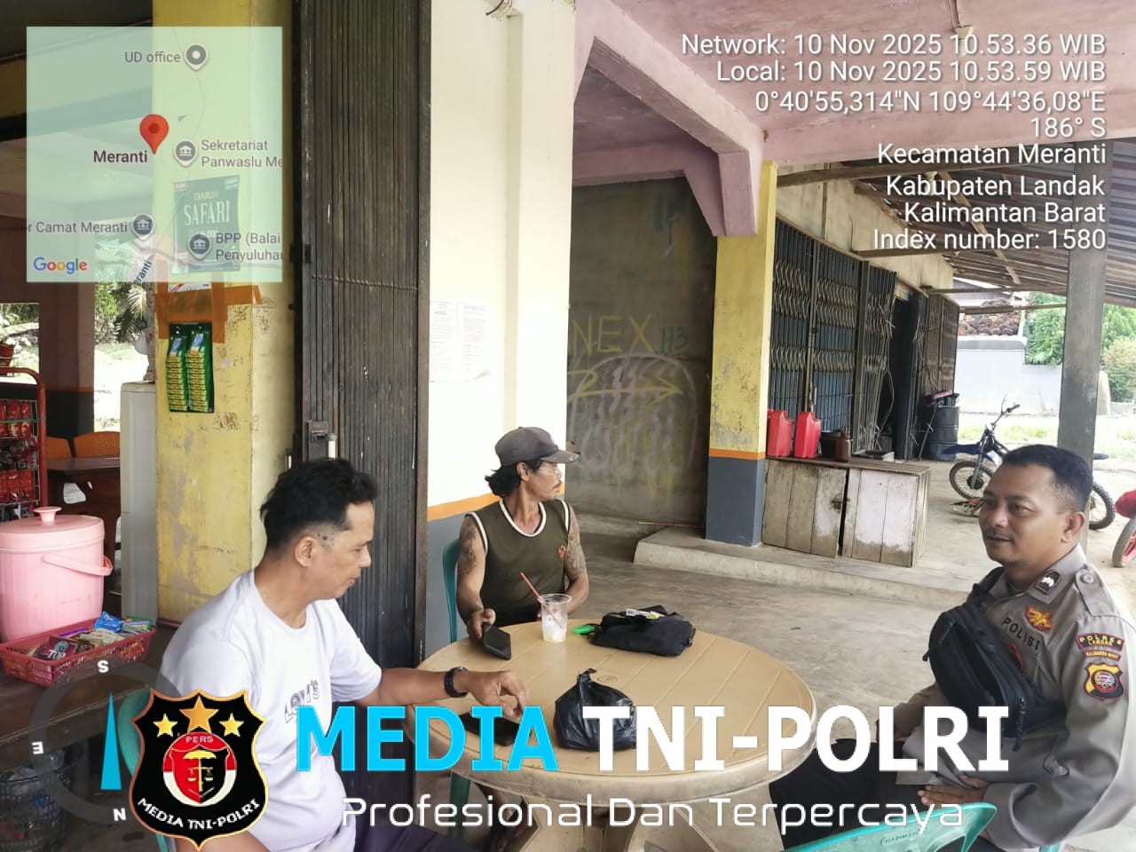 Polsek Meranti Intensifkan Patroli Dialogis, Warga Sambut Positif Kehadiran Polisi