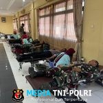 Menjelang HUT ke-80, Brimob Batalyon D Pelopor Gelar Bakti Kesehatan, Bhakti Sosial, dan Donor Darah untuk Warga Jagasatru