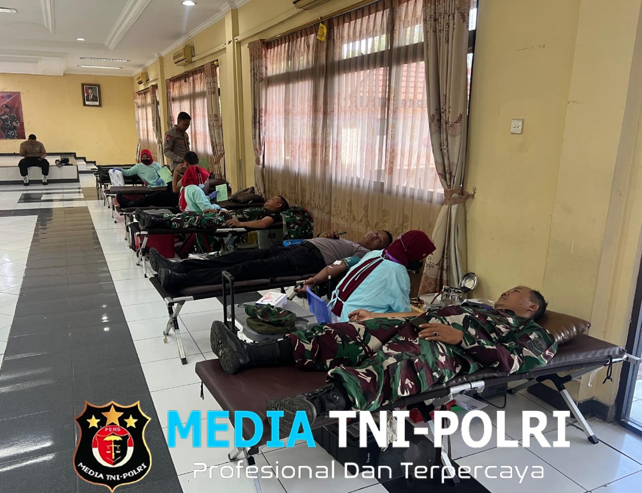 Menjelang HUT ke-80, Brimob Batalyon D Pelopor Gelar Bakti Kesehatan, Bhakti Sosial, dan Donor Darah untuk Warga Jagasatru