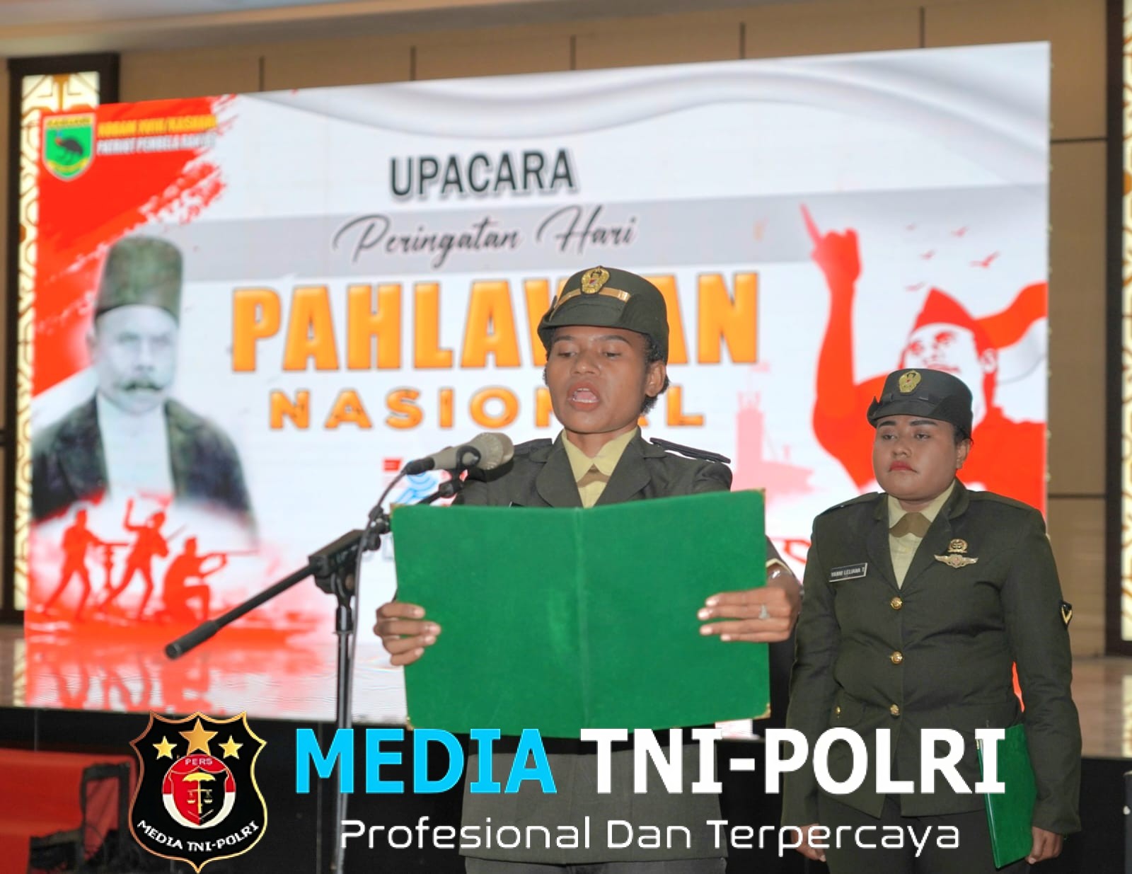 Kasdam Kasuari Pimpin Upacara Hari Pahlawan “Kemerdekaan Tak Jatuh dari Langit, Tapi Lahir dari Keikhlasan dan Keberanian”