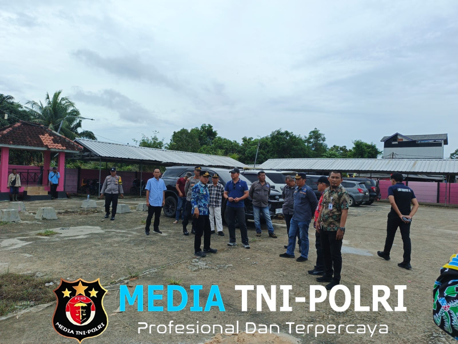 Kapolsubsektor Mesuji Pusat Cek Kesiapan Pengamanan Jelang Perayaan HUT Kabupaten Mesuji