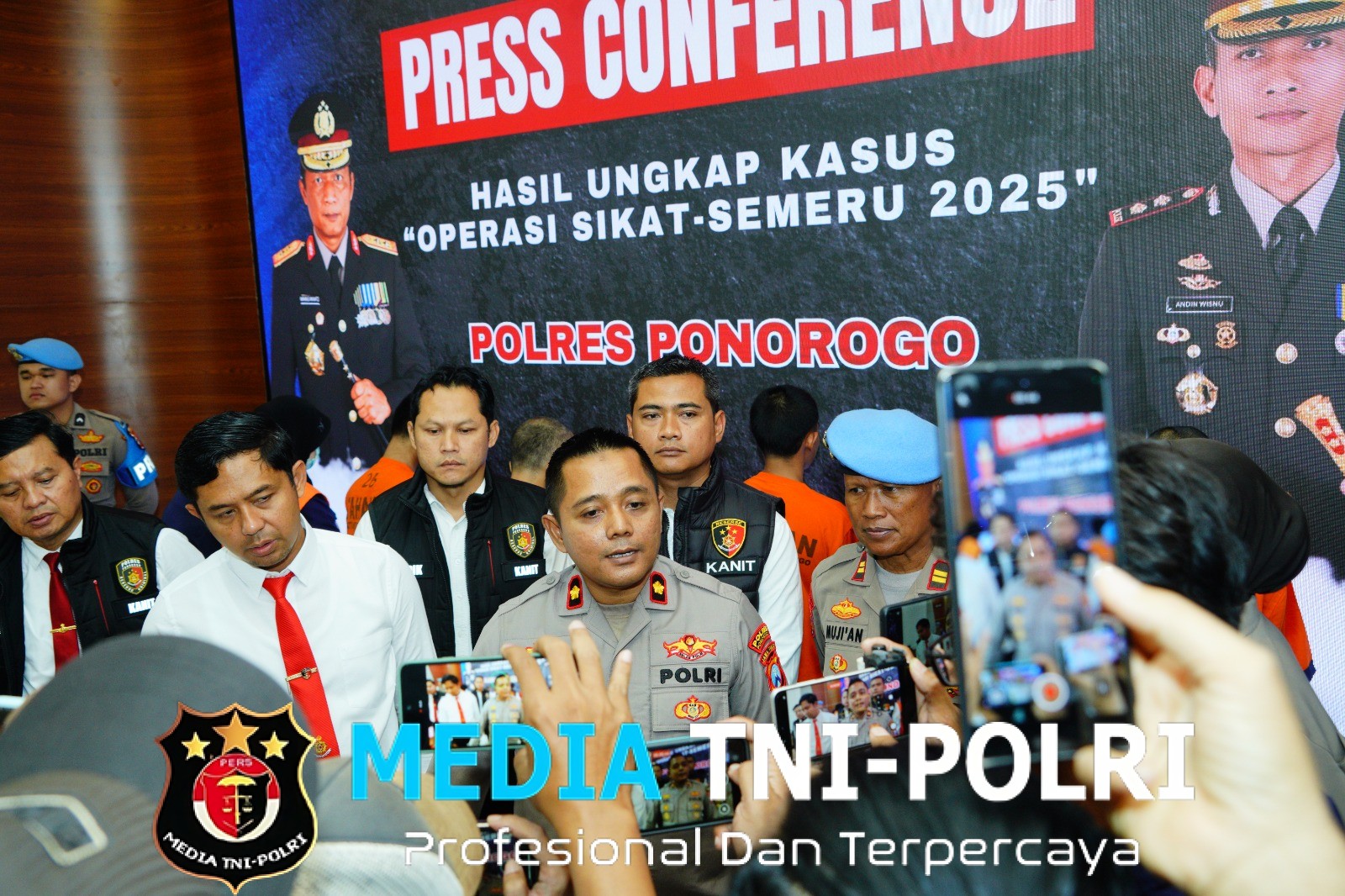 Polres Ponorogo Amankan Pasutri Diduga Jual Senpi Rakitan