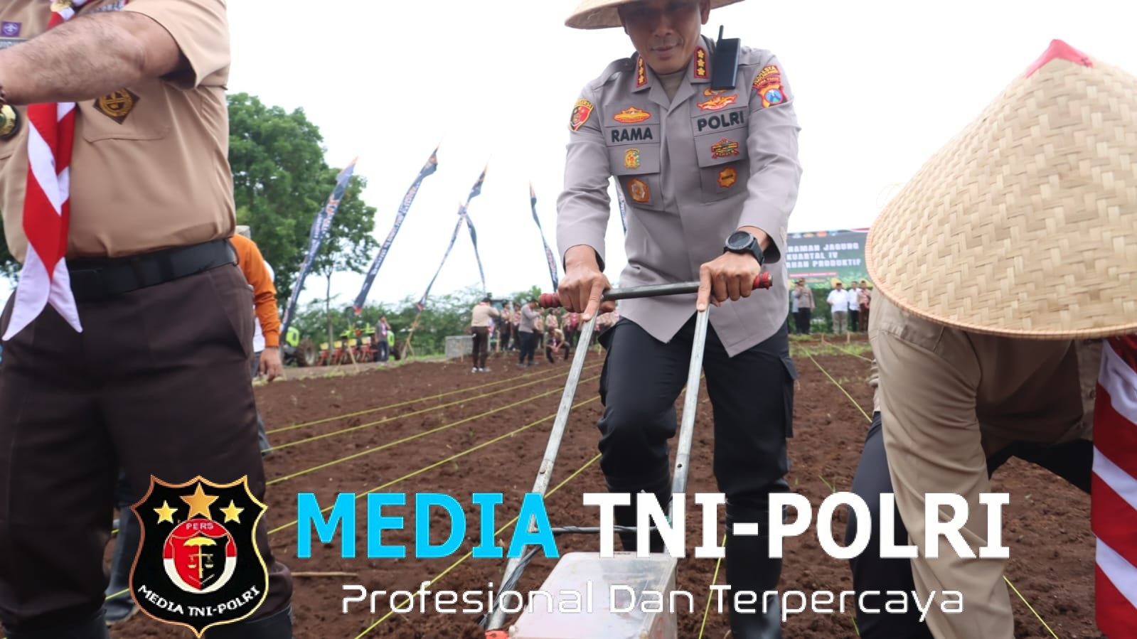Polresta Banyuwangi Dorong Penguatan Ketahanan Pangan Lewat Penanaman Jagung Kuartal IV 2025