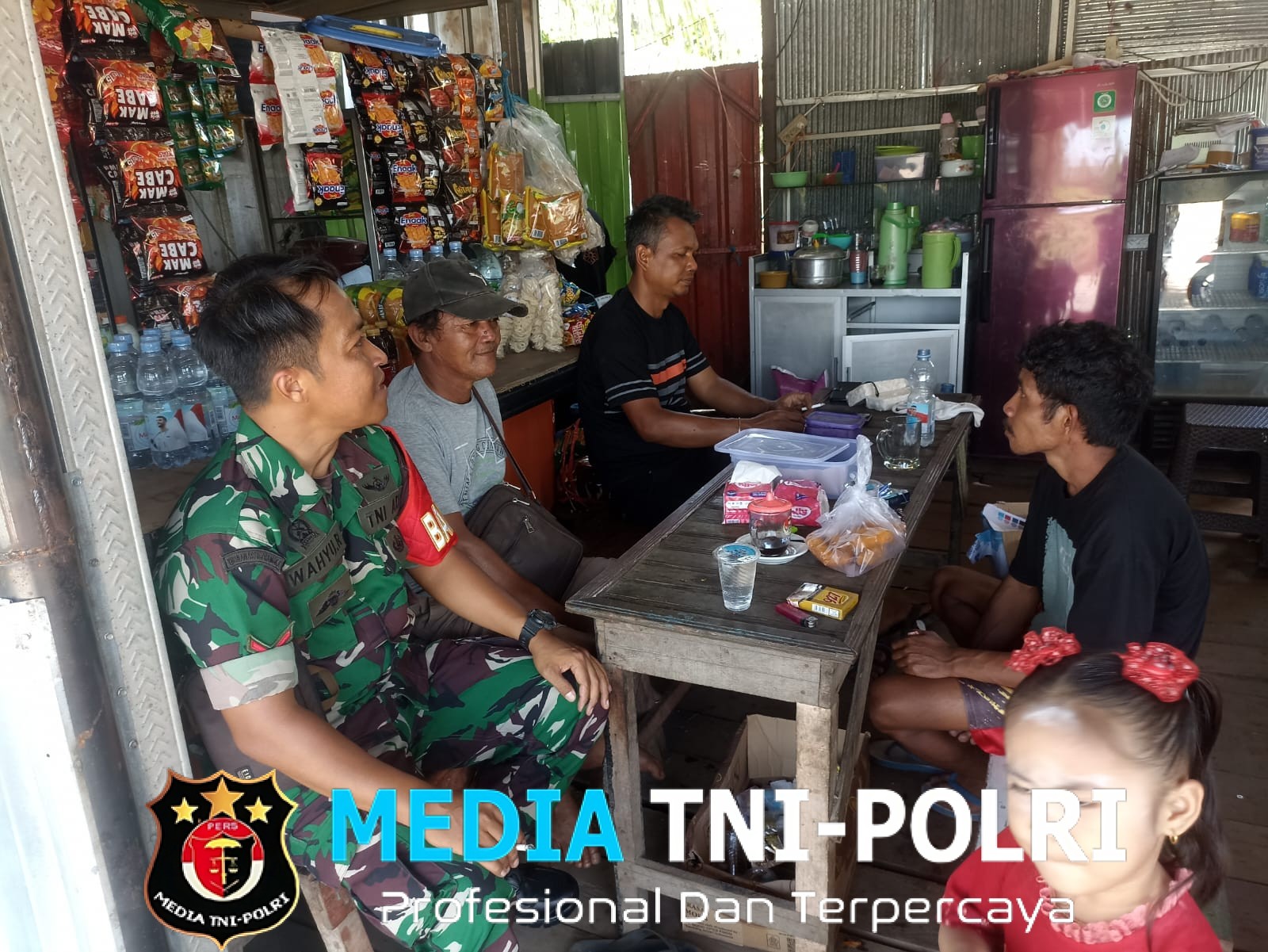 Komsos, Media Babinsa Koramil 1015-01/MH Selatan Untuk Jalin Silaturahmi Bersama Warga Binaan