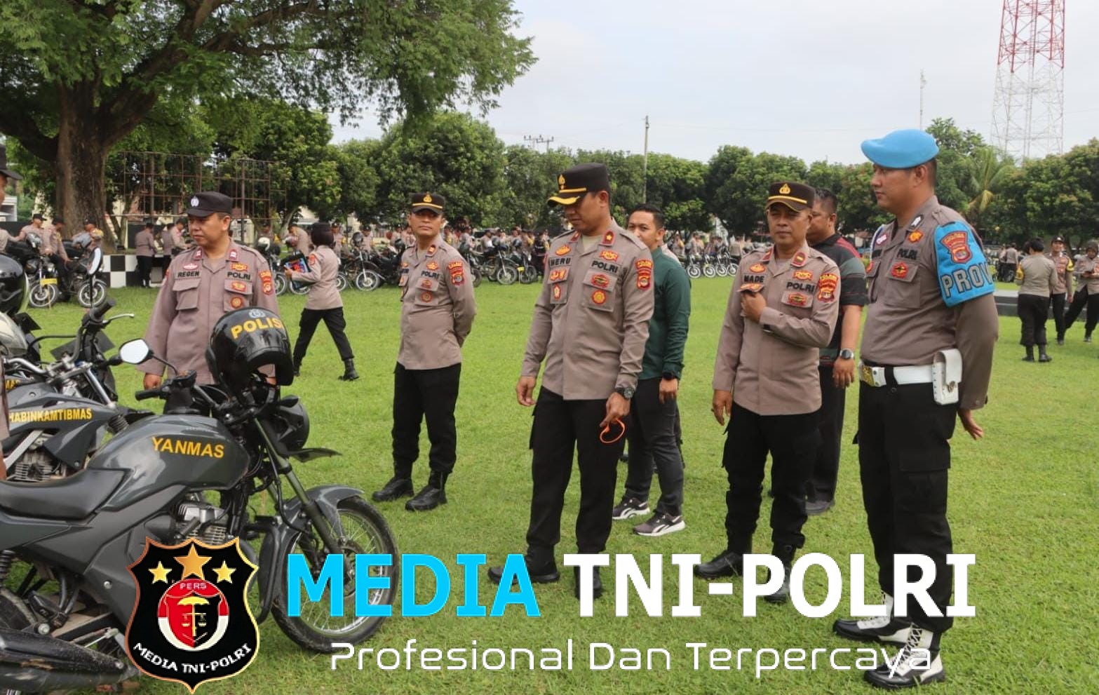 Polres Lampung Tengah Gelar Pengecekan Inventaris Dinas Bhabinkamtibmas, Pastikan Kesiapan Personel di Lapangan