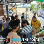 Kapolsek Mandor Bersama Anggota Sambangi Rumah Duka Warga, Wujud Kepedulian dan Empati Polri